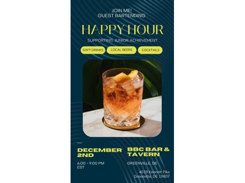 Guest Bartending Happy Hour - JA Young Professionals Board
