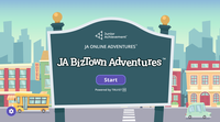 JA BizTown Adventures curriculum cover