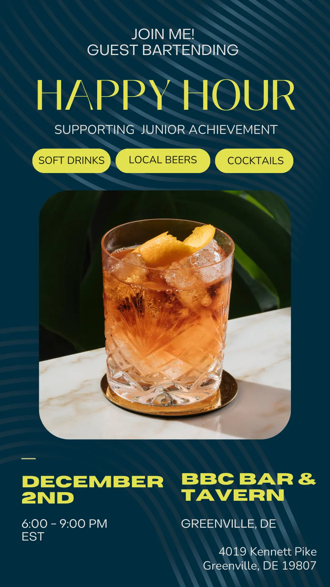 Happy Hour Flier